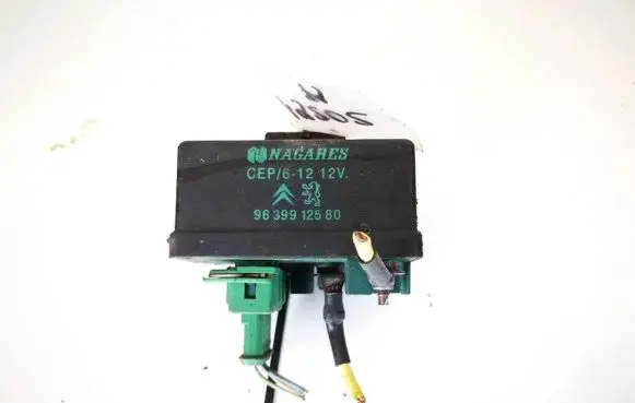 Peugeot 807 Glow plug pre-heat relay 9639912580