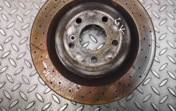 Mercedes-Benz A W176 Rear brake disc A1724230112