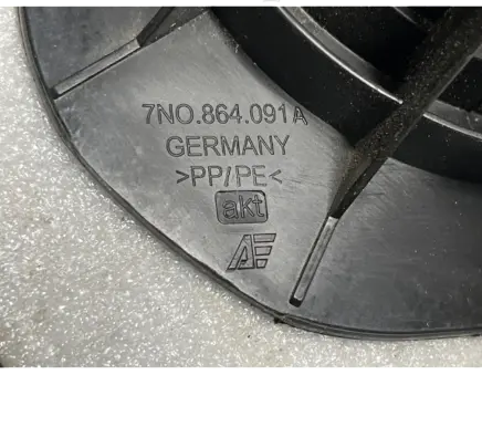 Volkswagen Sharan Glove box central console 7N0864091A