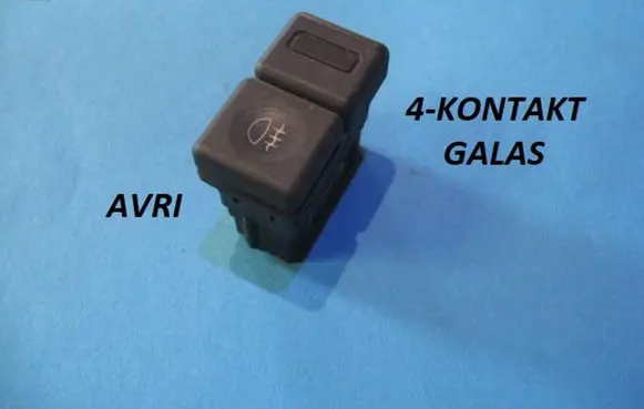 Peugeot 605 Fog light switch AVRI