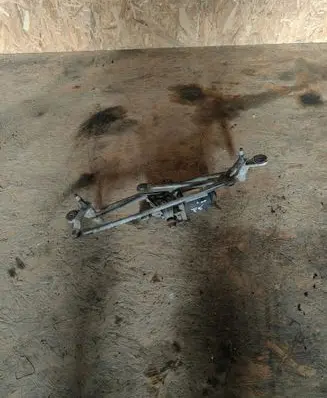 Fiat 500L Front wiper linkage and motor 51883628