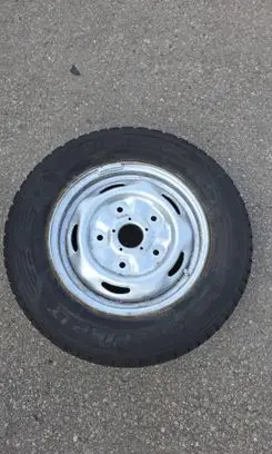 Ford Transit R15 spare wheel 