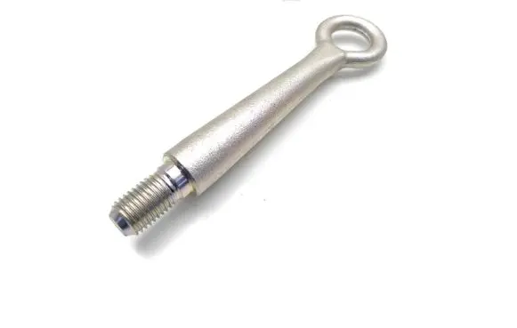 Towing hook eye