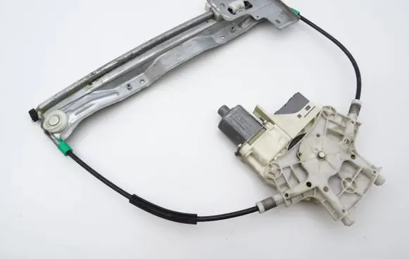 Peugeot 407 Rear door window regulator with motor 9644893780 L9644893780 0130822201