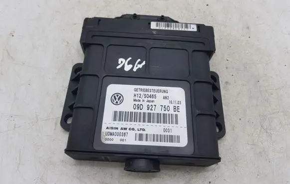 Volkswagen Touareg I Gearbox control unit/module 09D927750BE