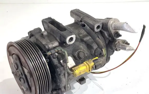 Peugeot 407 Air conditioning (A/C) compressor (pump) 9656574080