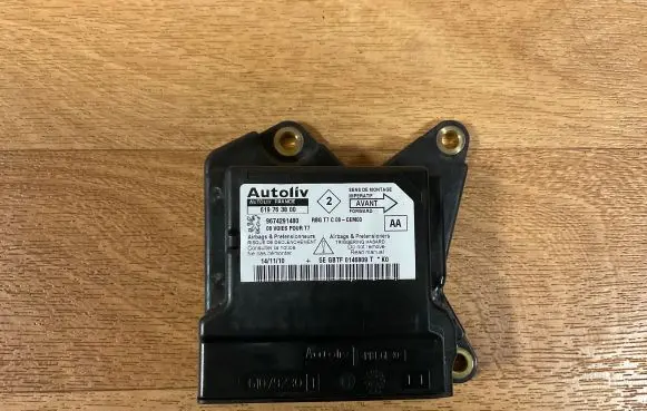 Peugeot 308 Airbag control unit/module 9674291480 619763800