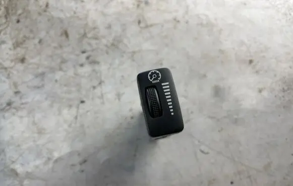 Panel lighting control switch