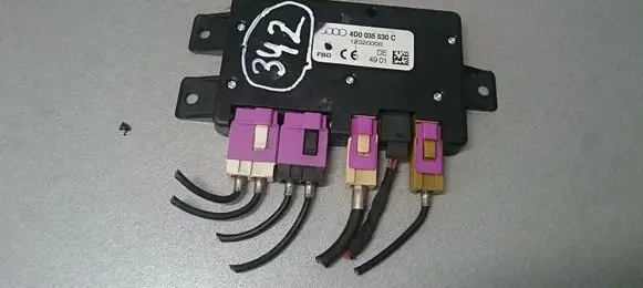 Antenna control unit