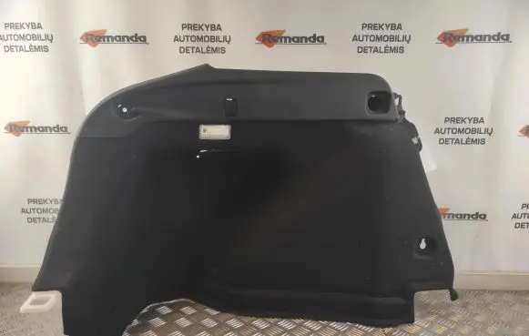 Trunk/boot lower side trim panel