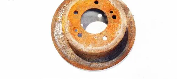KIA Sportage Rear brake disc neventiliuojamas
