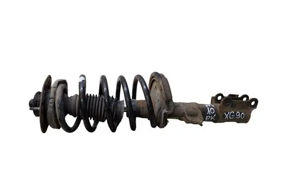 Front shock absorber with coil spring