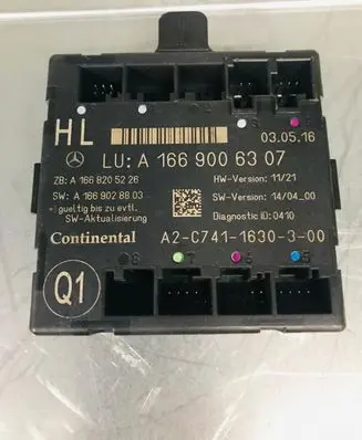 Mercedes-Benz GL X166 Door control unit/module A1669006307 1669006307 A1668205226