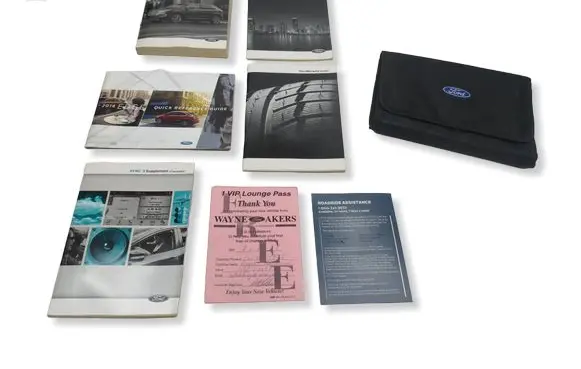 Ford Edge II Owners service history hand book 