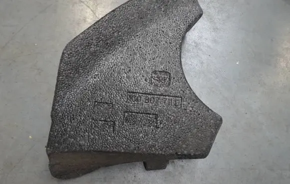 Volkswagen New Beetle Rear bumper foam support bar 1C0807711E