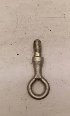 Towing hook eye