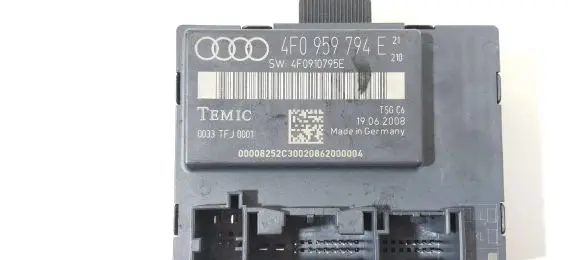 Audi A6 S6 C6 4F Door control unit/module 4F0959794E 4F0910795E 0033TFJ0001