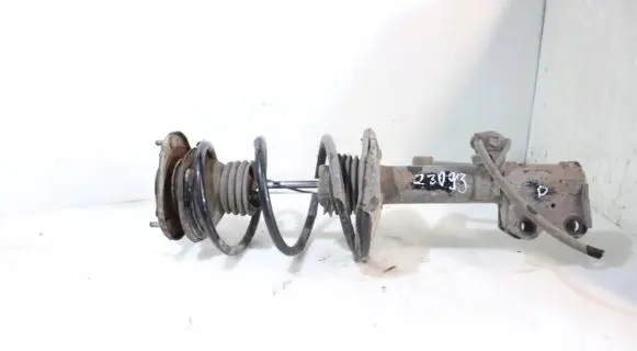 Front shock absorber with coil spring