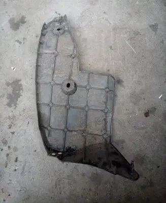 Toyota Yaris Rear arch fender liner splash guards