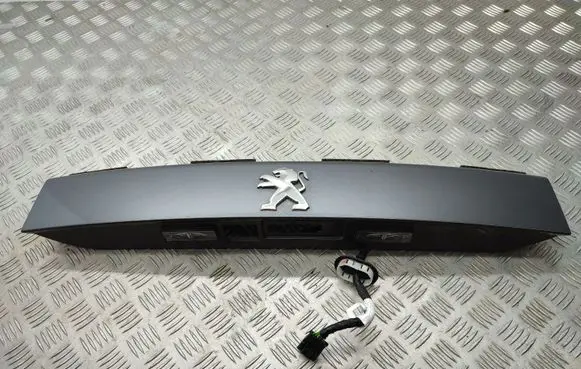 Peugeot 2008 II Trunk door license plate light bar 9828080080