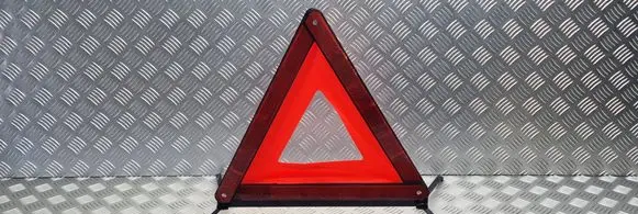 Ford Transit Emergency warning sign 27R033936