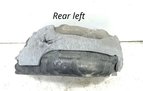 Mercedes-Benz EQS V297 Rear arch fender liner splash guards 