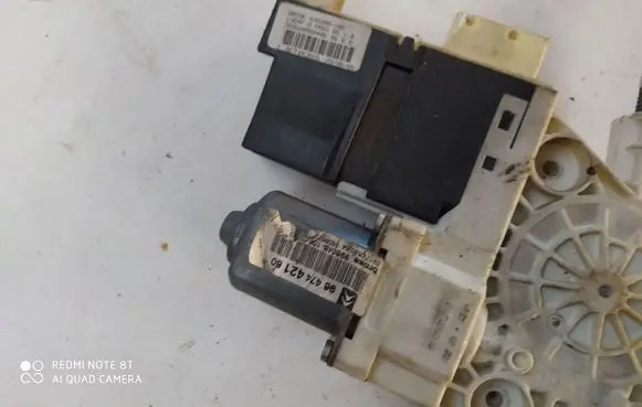 Citroen C4 I Front door window regulator with motor 9647442180 998048100 996388102