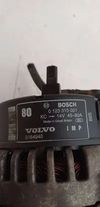 Volvo S40, V40 Generator/alternator 9164940 0123315021