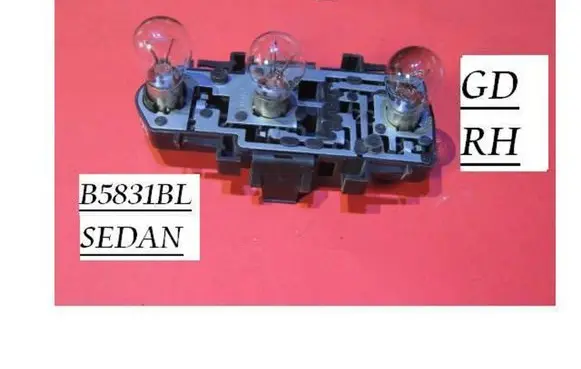 Tail light bulb cover holder