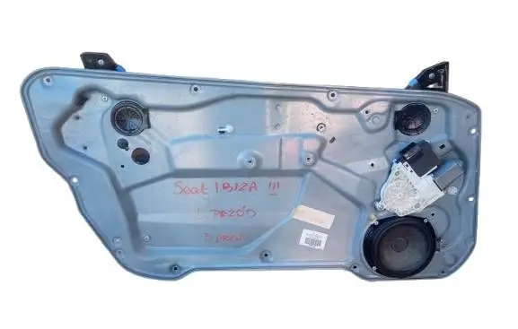 Seat Ibiza III (6L) Front door window regulator with motor 6L3837751CJKAS 6L3837751CJ