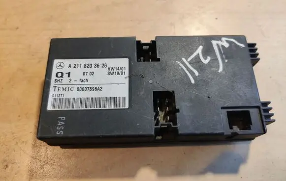 Seat control module