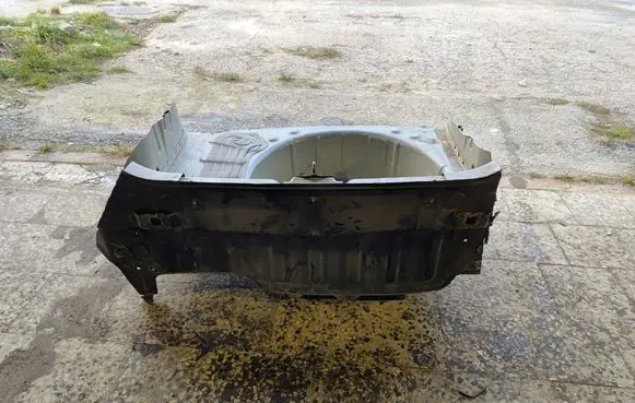 Citroen DS4 Trunk bottom trim panel CITROEN-DS4 KOLOR-CZARNY