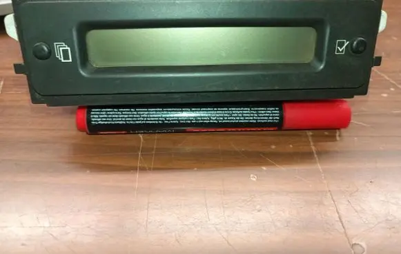 Citroen Xsara Screen/display/small screen 9643654377