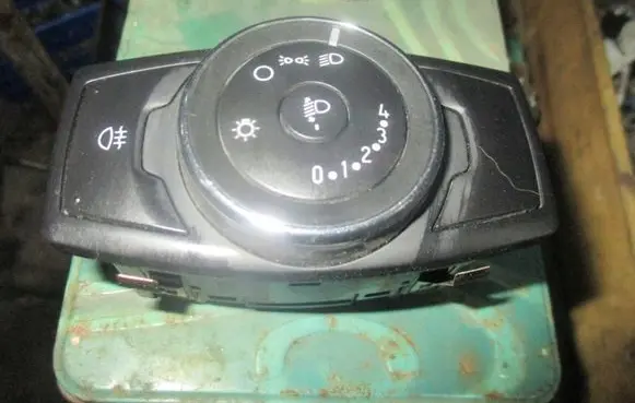 Ford Transit Custom Light switch Array