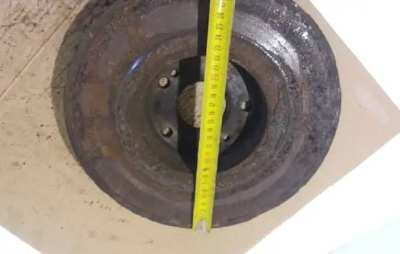 Renault Laguna II Front brake disc