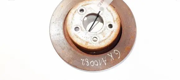 Ford Focus C-MAX Rear brake disc neventiliuojamas