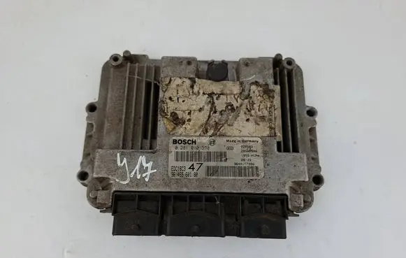 Peugeot 307 Engine control unit/module 9646560180 0281010390