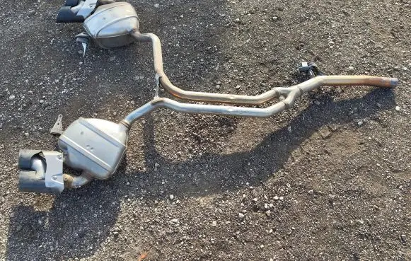 Porsche Macan (95B) Muffler/silencer 95B253612