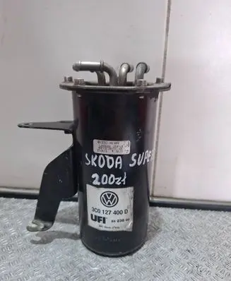 Skoda Superb B6 (3T) Fuel filter housing 3C0127400D 1K0127399CL