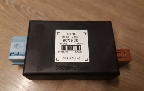 Peugeot 206 Alarm control unit/module 9657384680