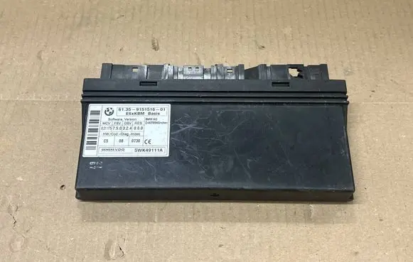 BMW 5 E60 E61 Comfort/convenience module 61359151516