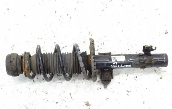 Volkswagen Polo V 6R Front shock absorber with coil spring 6C0413031BQ