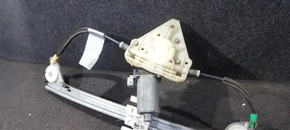 Sliding door window regulator with motor