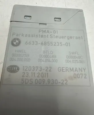BMW 5 F10 F11 Parking PDC control unit/module 5DS00993022 6855235 0000048B