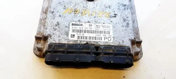 Opel Zafira A Engine control unit/module 0281010268 24417169