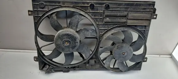 Volkswagen PASSAT B6 Electric radiator cooling fan 1K0121207AA