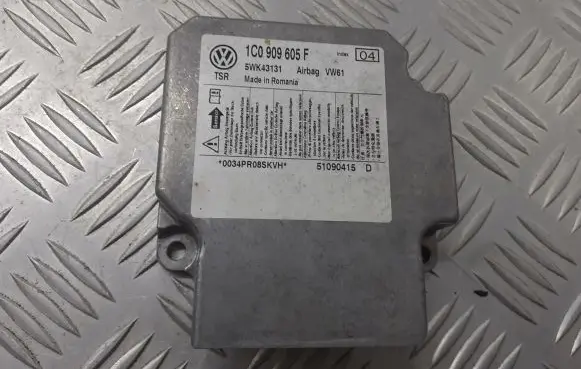 Skoda Fabia Mk2 (5J) Airbag control unit/module 1C0909605F