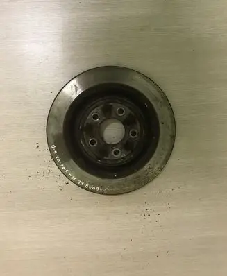 Jaguar XE Rear brake disc