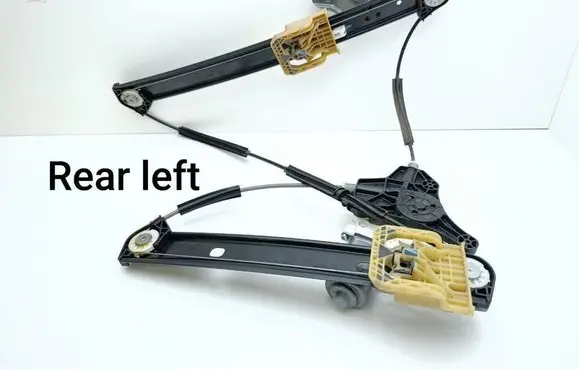 Audi e-tron Rear door window regulator with motor 4KE839461