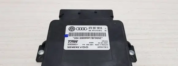 Audi A6 S6 C6 4F Brake system control unit/module 4F0907801A 4F0910801C GN0DDF7RFD0